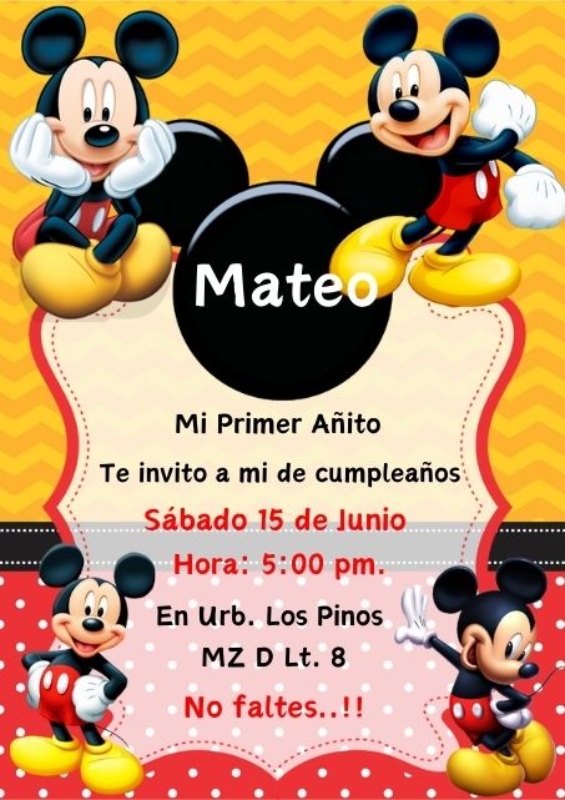 invitaciones-de-cumpleaños-de-mickey-mouse